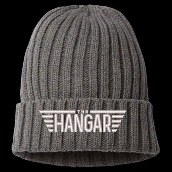 Cable Knit Cuffed Beanie Thumbnail