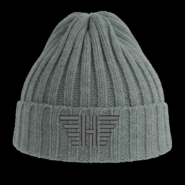 Cable Knit Cuffed Beanie Thumbnail