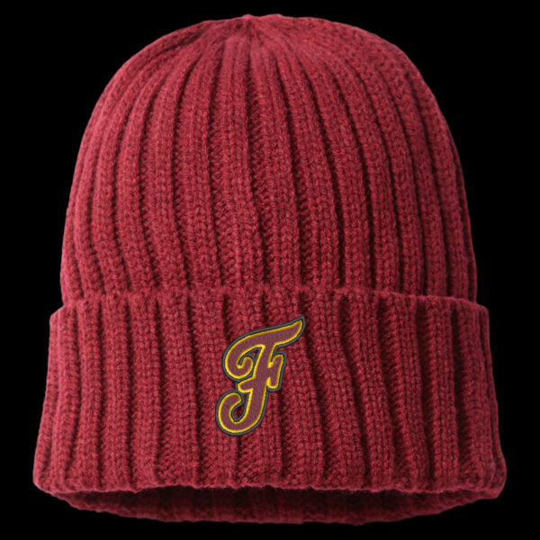 Cable Knit Cuffed Beanie Thumbnail