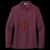 Women's Silk Touch Long Sleeve Polo Thumbnail