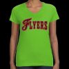 Women's V-Neck Fine Jersey Tee Thumbnail