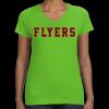 Women's V-Neck Fine Jersey Tee Thumbnail