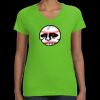 Women's V-Neck Fine Jersey Tee Thumbnail