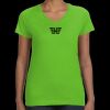 Women's V-Neck Fine Jersey Tee Thumbnail
