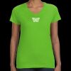 Women's V-Neck Fine Jersey Tee Thumbnail