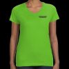 Women's V-Neck Fine Jersey Tee Thumbnail