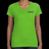 Women's V-Neck Fine Jersey Tee Thumbnail