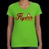 Women's V-Neck Fine Jersey Tee Thumbnail